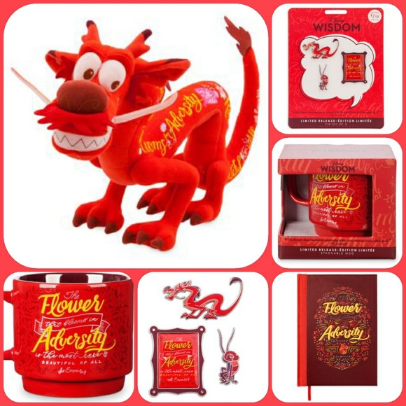 disney wisdom mushu plush